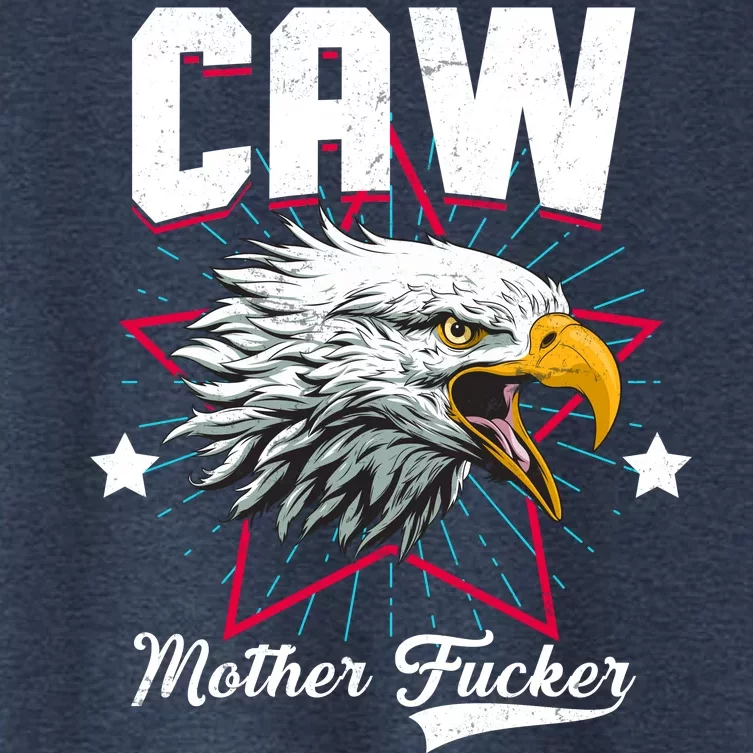 Caw Mother Fucker Women's Crop Top Tee