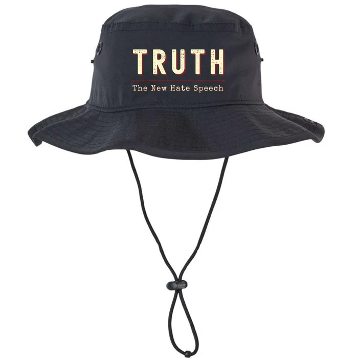 Conservative Anti Woke Cancel Culture Truth The New Hate Speech Legacy Cool Fit Booney Bucket Hat