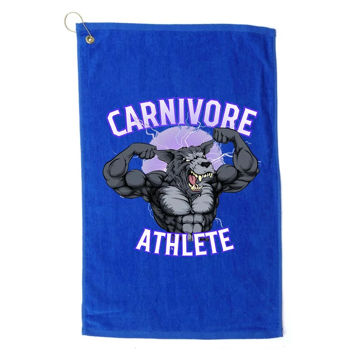 Carnivore Athlete (Werewolf Design) Platinum Collection Golf Towel