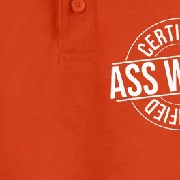 Certified Ass Wiper Certified Health Aide Dry Zone Grid Performance Polo