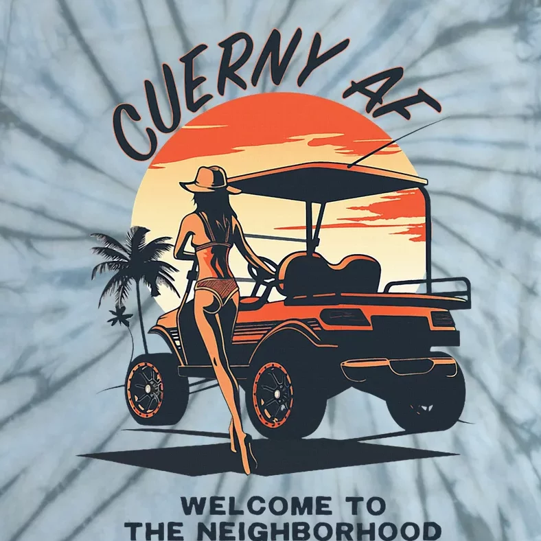 Cuerny Af Welcome To The Neighborhood Tie-Dye T-Shirt