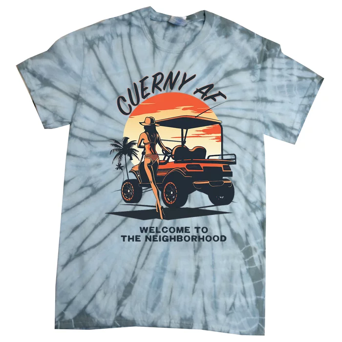 Cuerny Af Welcome To The Neighborhood Tie-Dye T-Shirt