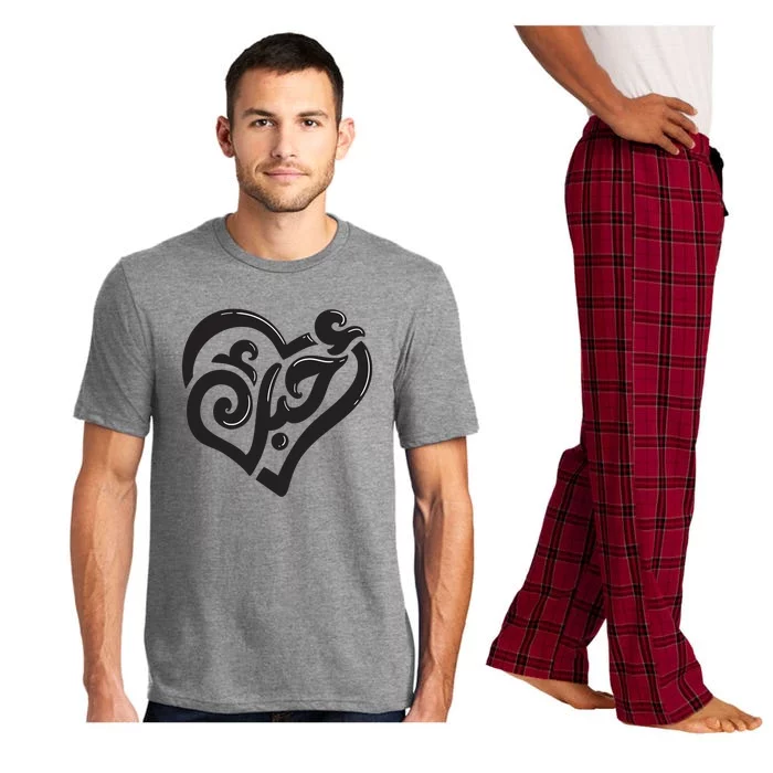 Cool Arabic Writing Love You Pajama Set