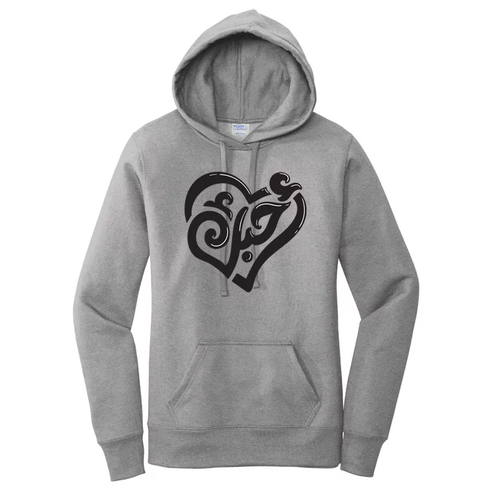 Cool Arabic Writing Love You Women's Pullover Hoodie