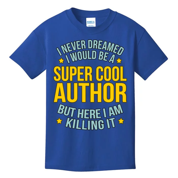 Cool Author Writer Novel Mystery Fantasy Writing Graphic Gift Kids T-Shirt