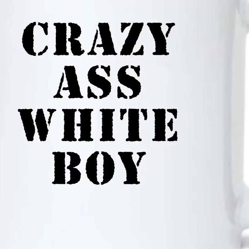 Crazy Ass White Boy Black Color Changing Mug