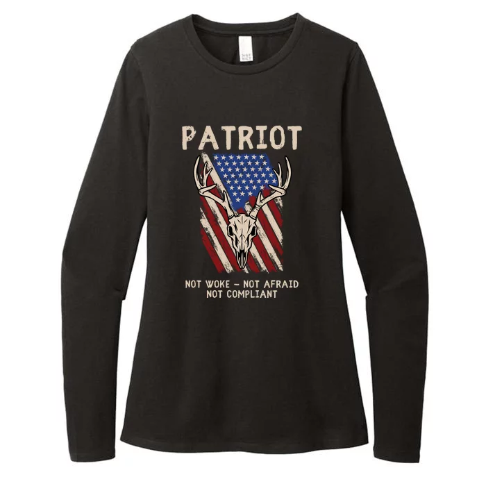 Conservative Anti Woke Politically Incorrect Womens CVC Long Sleeve Shirt