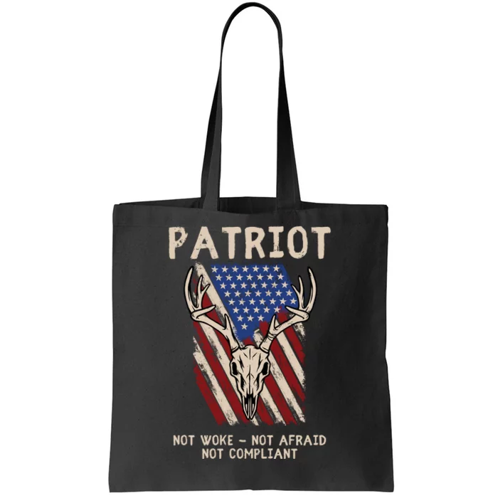 Conservative Anti Woke Politically Incorrect Tote Bag