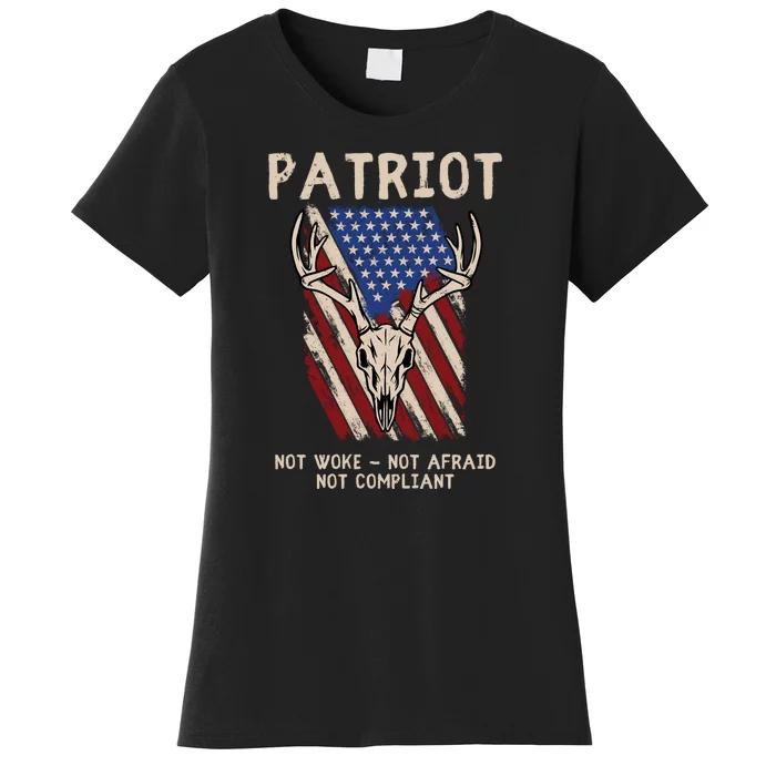 Conservative Anti Woke Politically Incorrect Women's T-Shirt