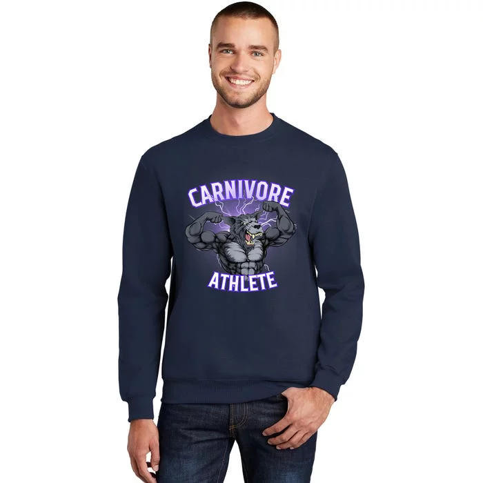 Carnivore Athlete (Werewolf Design) Tall Sweatshirt