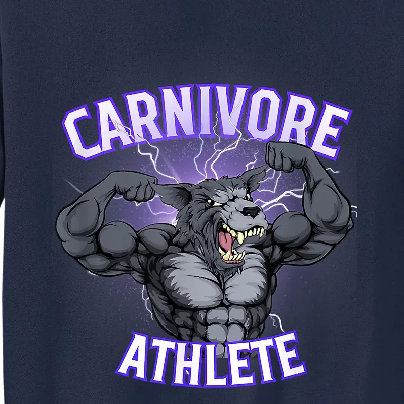 Carnivore Athlete (Werewolf Design) Tall Sweatshirt