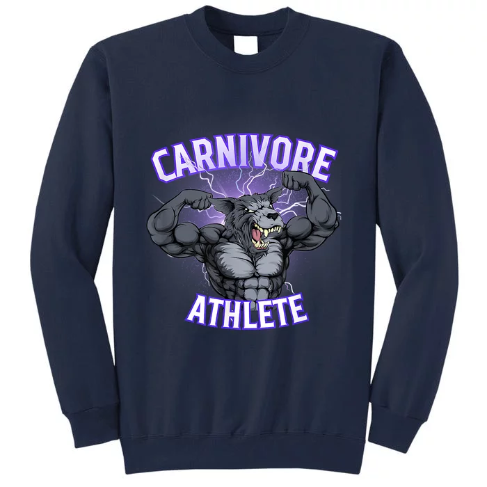 Carnivore Athlete (Werewolf Design) Tall Sweatshirt