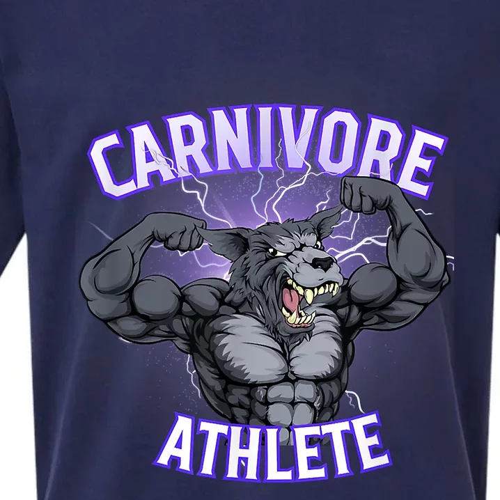 Carnivore Athlete (Werewolf Design) Sueded Cloud Jersey T-Shirt