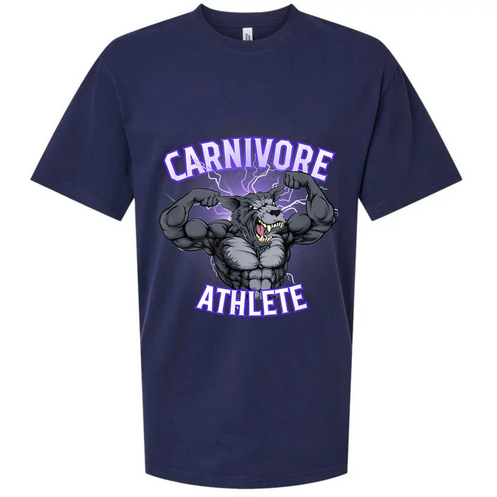 Carnivore Athlete (Werewolf Design) Sueded Cloud Jersey T-Shirt