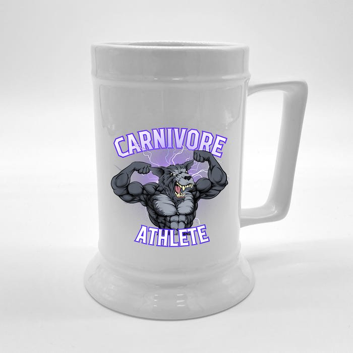 Carnivore Athlete (Werewolf Design) Front & Back Beer Stein