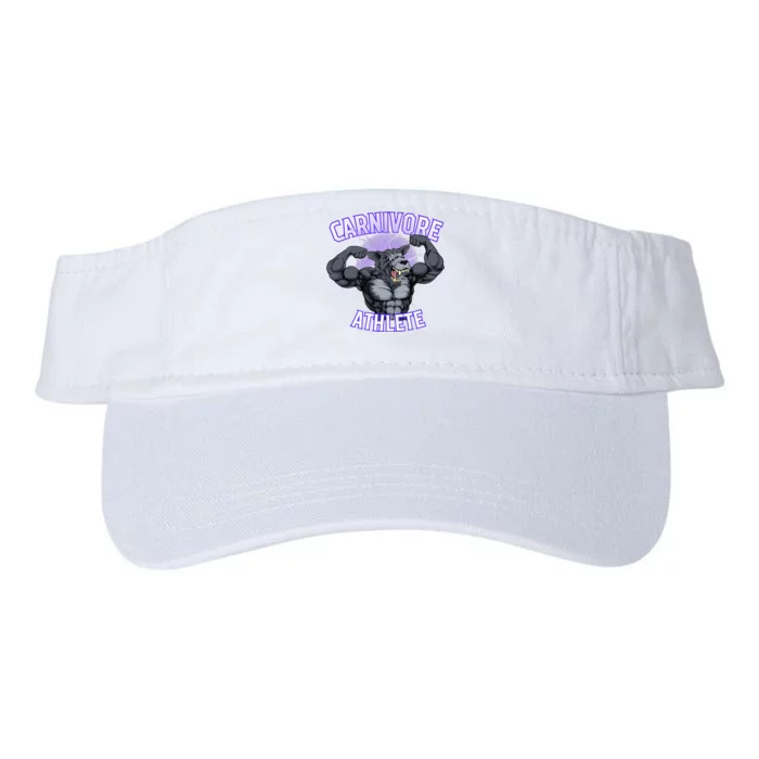 Carnivore Athlete (Werewolf Design) Valucap Bio-Washed Visor