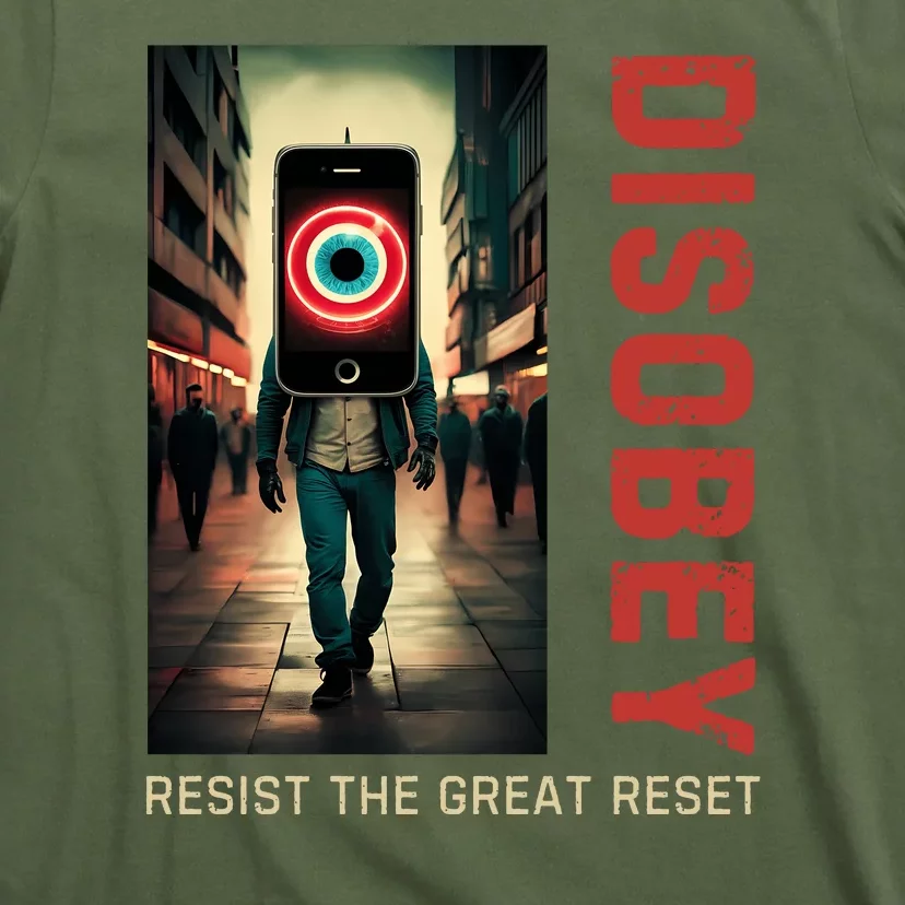 Conservative Anti Woke Resist The Great Reset T-Shirt