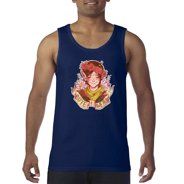 Cute And Weird Tank Top