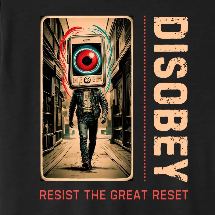 Conservative Anti Woke Resist The Great Reset ChromaSoft Performance T-Shirt