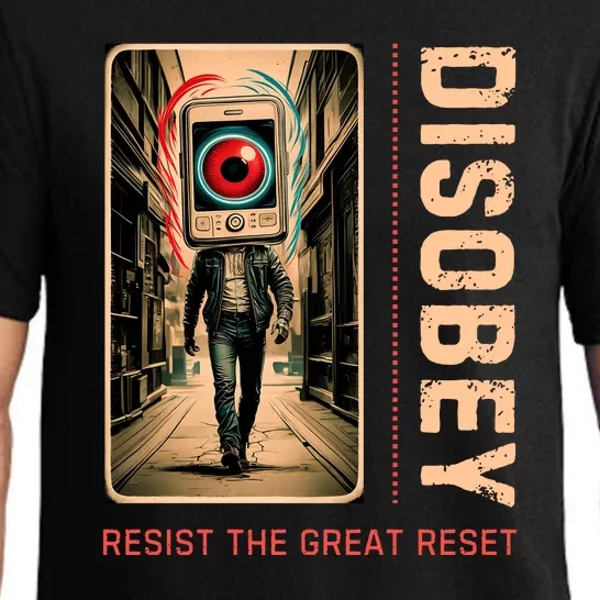 Conservative Anti Woke Resist The Great Reset Pajama Set