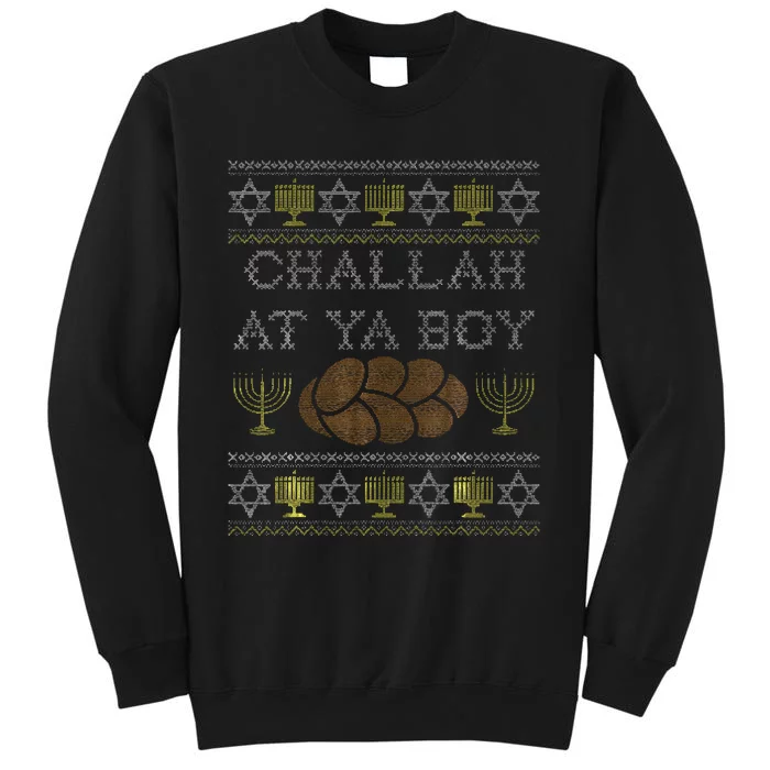 Challah At Ya Rosh Hashanah Hanukkah Jewish Food Tall Sweatshirt