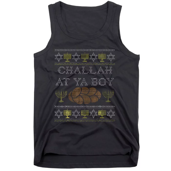 Challah At Ya Rosh Hashanah Hanukkah Jewish Food Tank Top