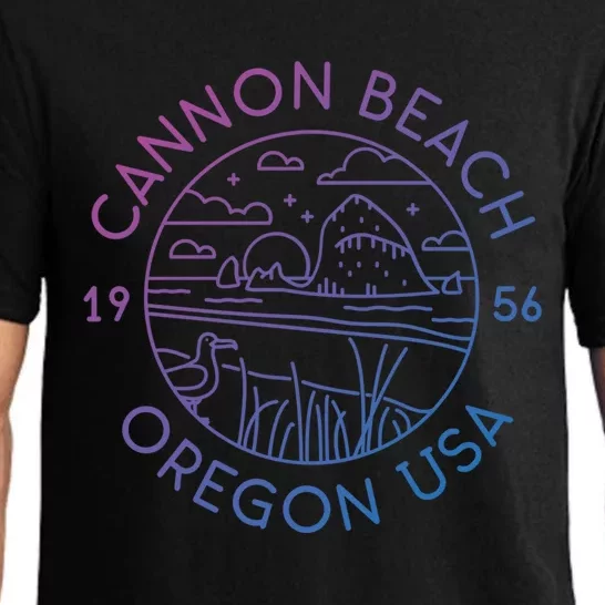 Cannon Beach 1956 Oregon Clatsop Gift Pajama Set