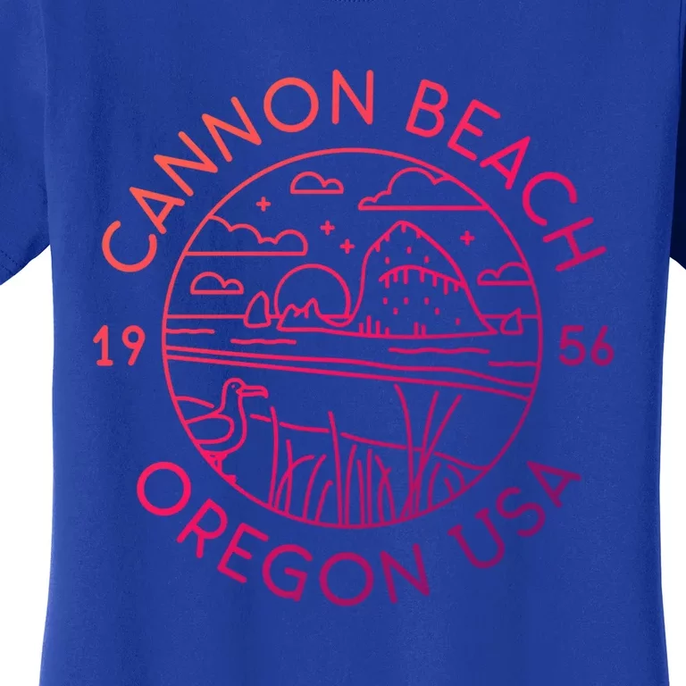 Cannon Beach 1956 Oregon Clatsop Gift Women's T-Shirt