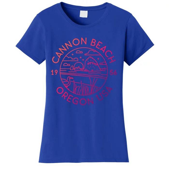 Cannon Beach 1956 Oregon Clatsop Gift Women's T-Shirt