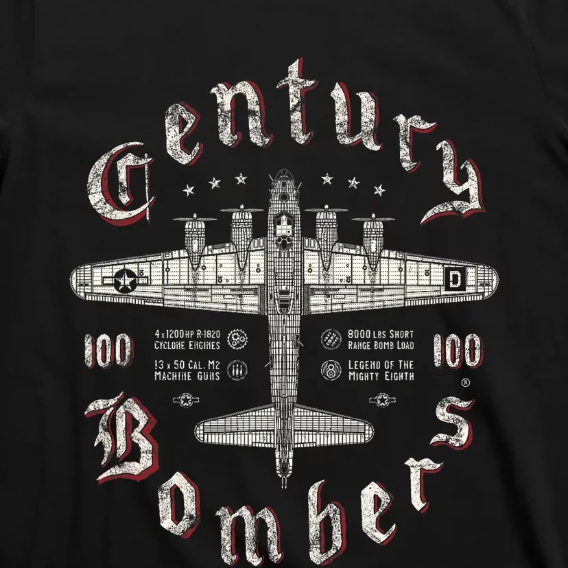 Century Bombers 100th Bomb Group B 17 T-Shirt