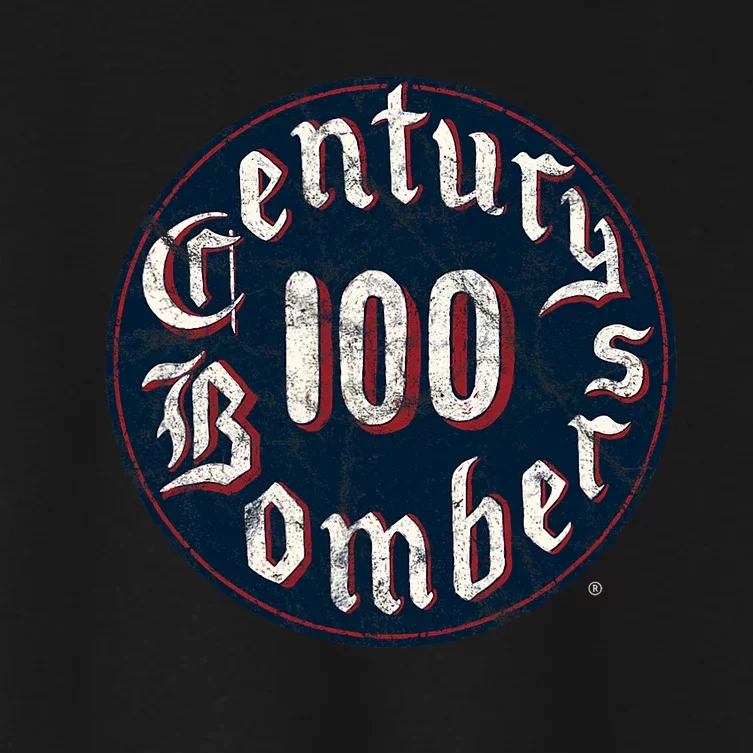 Century Bombers 100th Bomb Group B 17 Trending Design Women's Crop Top Tee