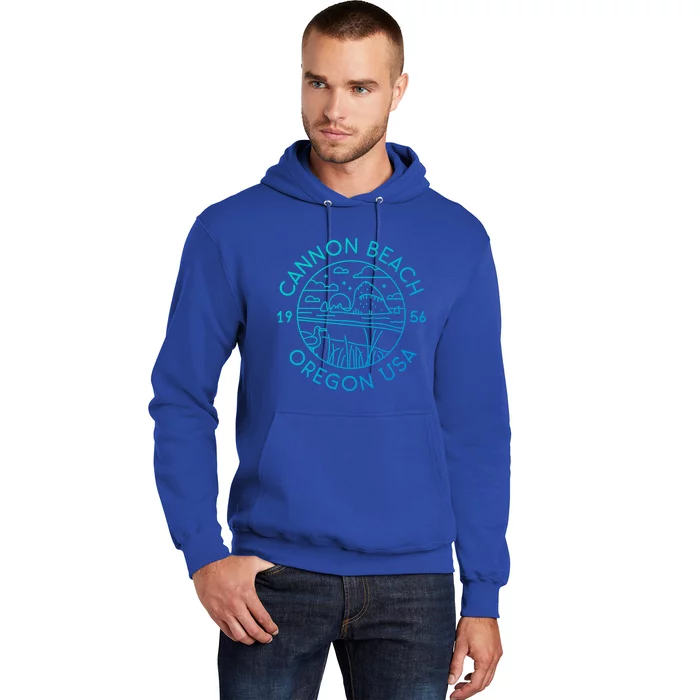 Cannon Beach 1956 Oregon Clatsop Gift Hoodie