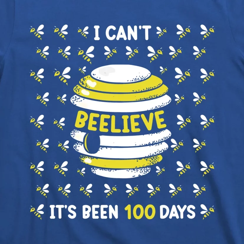 Can't Believe 100 Days Of School Teachers Boys Girls Gift T-Shirt