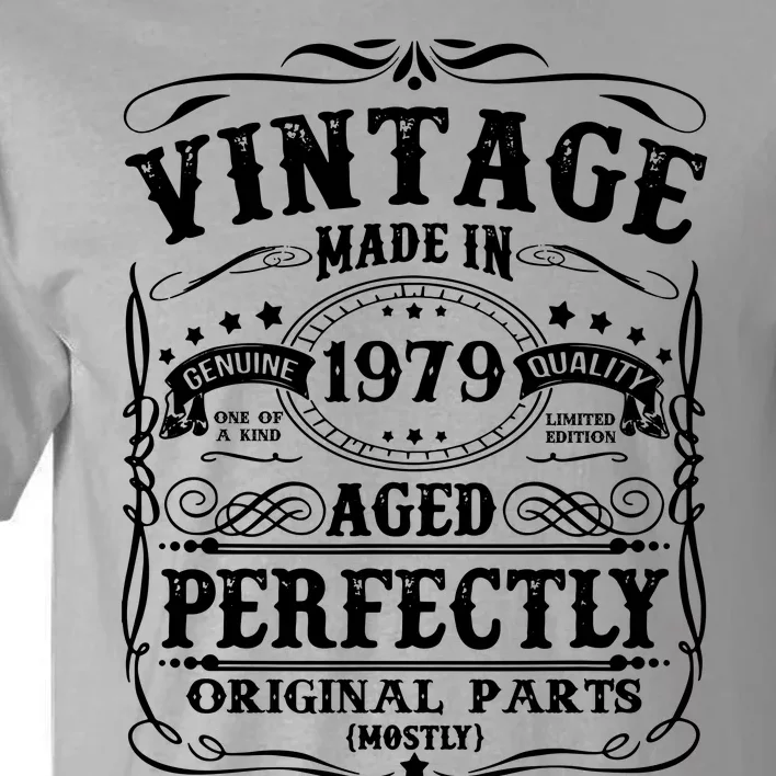 Classic Birthday 1979 Gift 43rd Birthday Tall T-Shirt