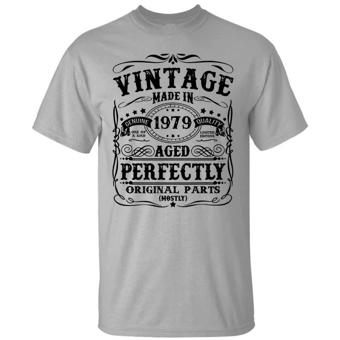 Classic Birthday 1979 Gift 43rd Birthday Tall T-Shirt