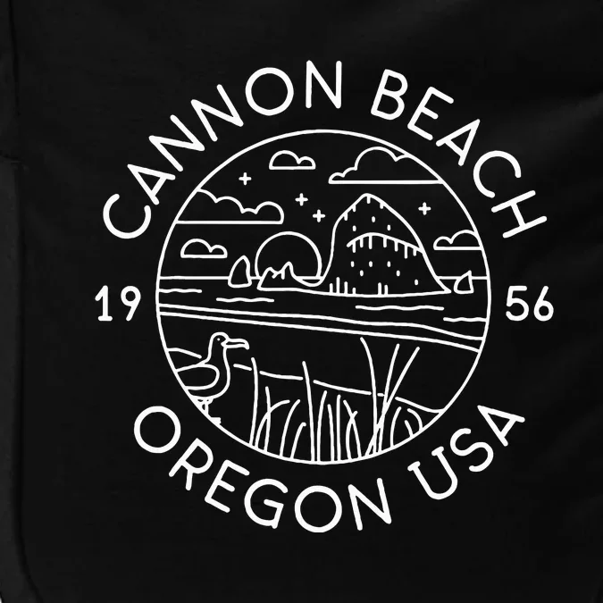 Cannon Beach 1956 Oregon Clatsop Impact Tech Backpack