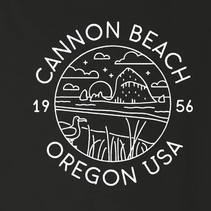 Cannon Beach 1956 Oregon Clatsop Toddler Long Sleeve Shirt