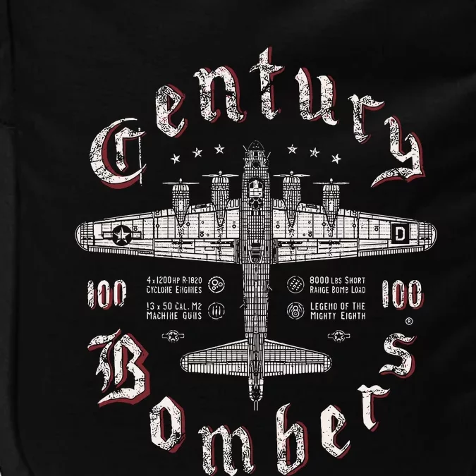 Century Bombers 100th Bomb Group B 17 Impact Tech Backpack