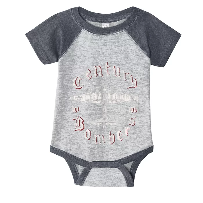 Century Bombers 100th Bomb Group B 17 Infant Baby Jersey Bodysuit