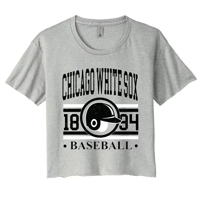 Chicago Baseball 1894 Team Supporter Women's Crop Top Tee