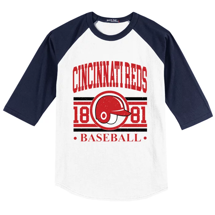 Cincinnati Baseball 1881 Team Supporter Baseball Sleeve Shirt