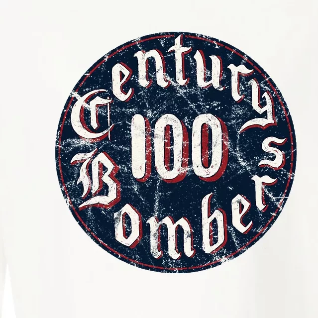 Century Bombers 100th Bomb Group B17 Cropped Pullover Crew