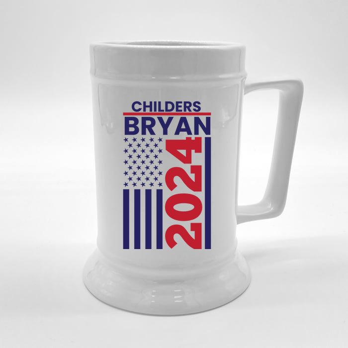 Childers Bryan 2024 Front & Back Beer Stein