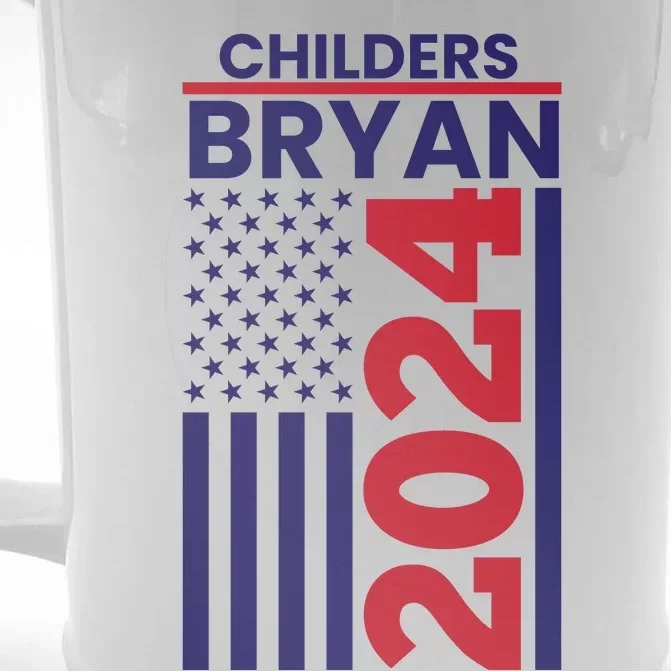 Childers Bryan 2024 Front & Back Beer Stein