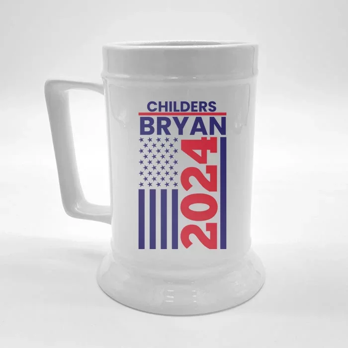 Childers Bryan 2024 Front & Back Beer Stein