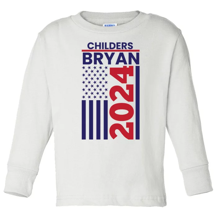 Childers Bryan 2024 Toddler Long Sleeve Shirt