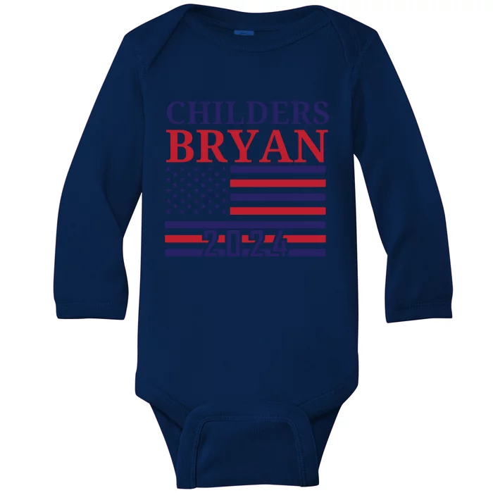 Childers Bryan 2024 Baby Long Sleeve Bodysuit