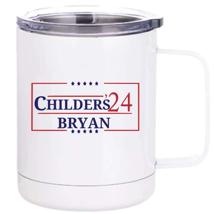 Childers Bryan 2024 Front & Back 12oz Stainless Steel Tumbler Cup