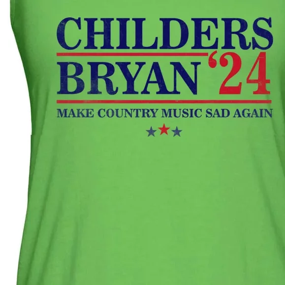 Childers Bryan 2024 Election Make Country Great Again Ladies Essential Flowy Tank