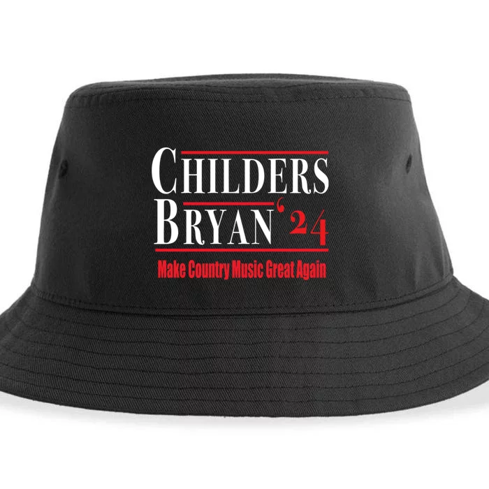 Childers Bryan 2024 Election Make Country Great Again Sustainable Bucket Hat